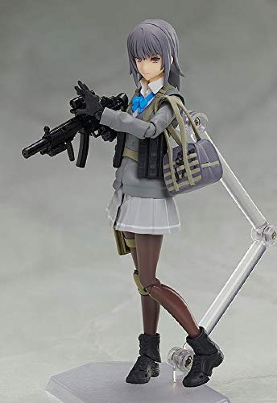 Figma Little Armory Shirane Rin ABS ПВХ окрашенная шарнирная фигурка Немасштабная и