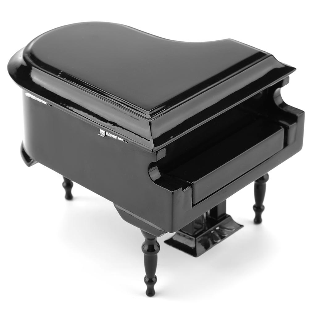 Piano Model Piano Display Piano Ornament Exquisite Wooden Desktop Decor with ly Painted for