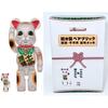 Б/у Манеки-неко BE@RBRICK Kaiun Senman-ryo Прозрачное покрытие 100% и 400% Medicom Toy Ограниченная серия Tokyo Solamachi Store