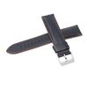 Ремешок для часов 22 мм из воловьей кожи, гладкий, черный, инструкция по уходу прилагается RS07S22BK [Seiko] Мужские