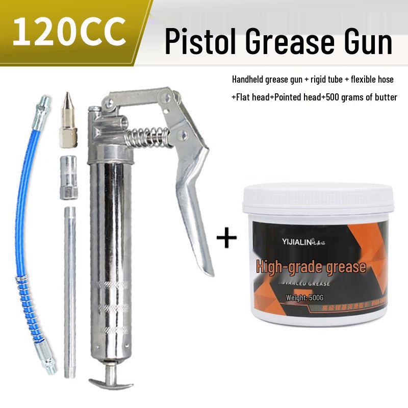 Mini One-Hand High-Pressure Grease Gun with Auto Air Venting