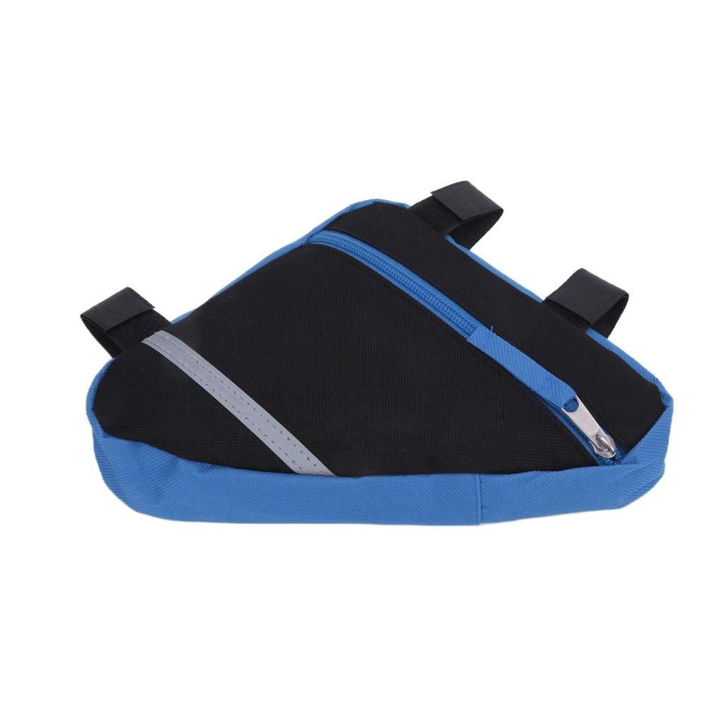 600D Nylon Fabric Cycling Bag Easy To Install Triangle Bicycle Bag Bike Bag  Mountain Bike Riding
