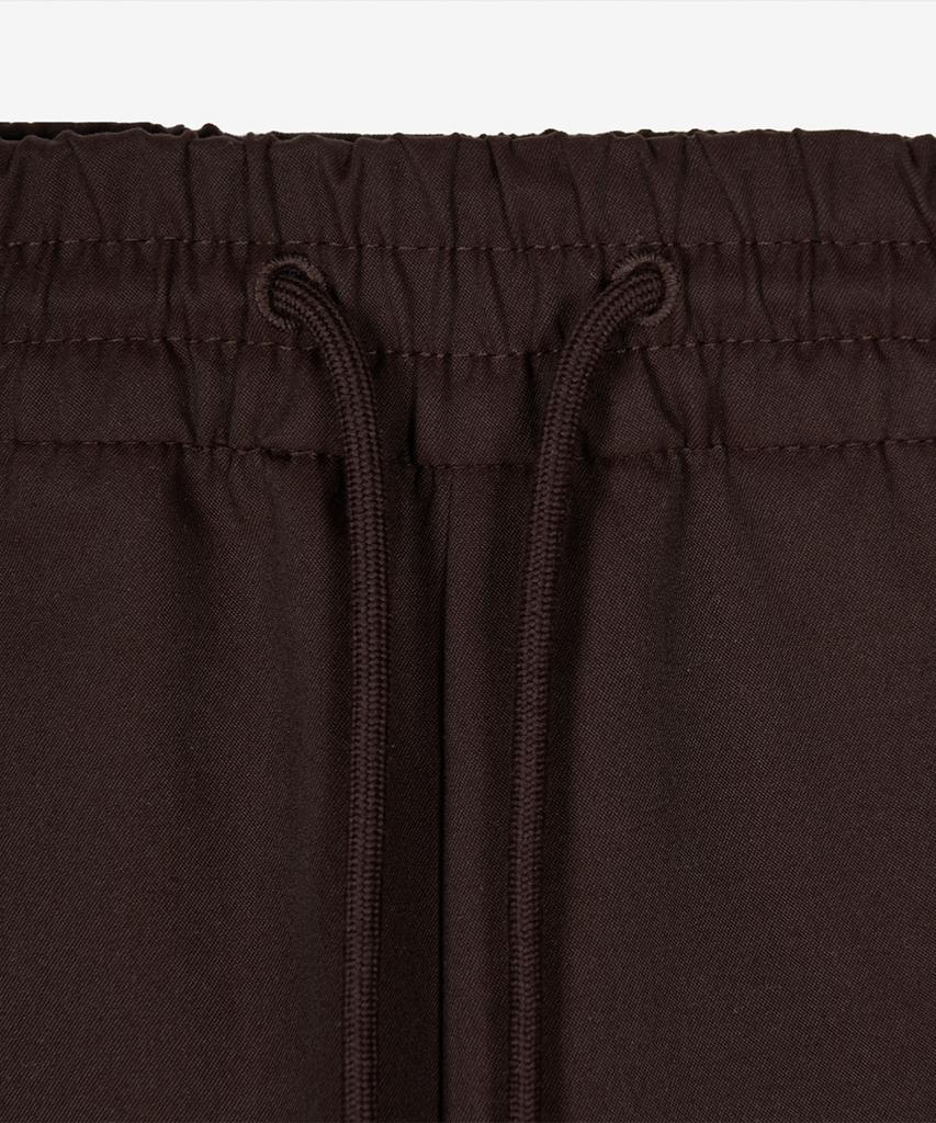 Nyuballanseu Nbntg2W322 / Женские базовые тканые брюки-карго широкие (коричневый)