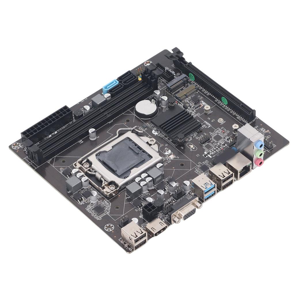 Игровая материнская плата B75 с портами M.2, двухканальной памятью DDR3 для LGA1155, 4 USB2.0, 2 USB3.0, SATA3.0