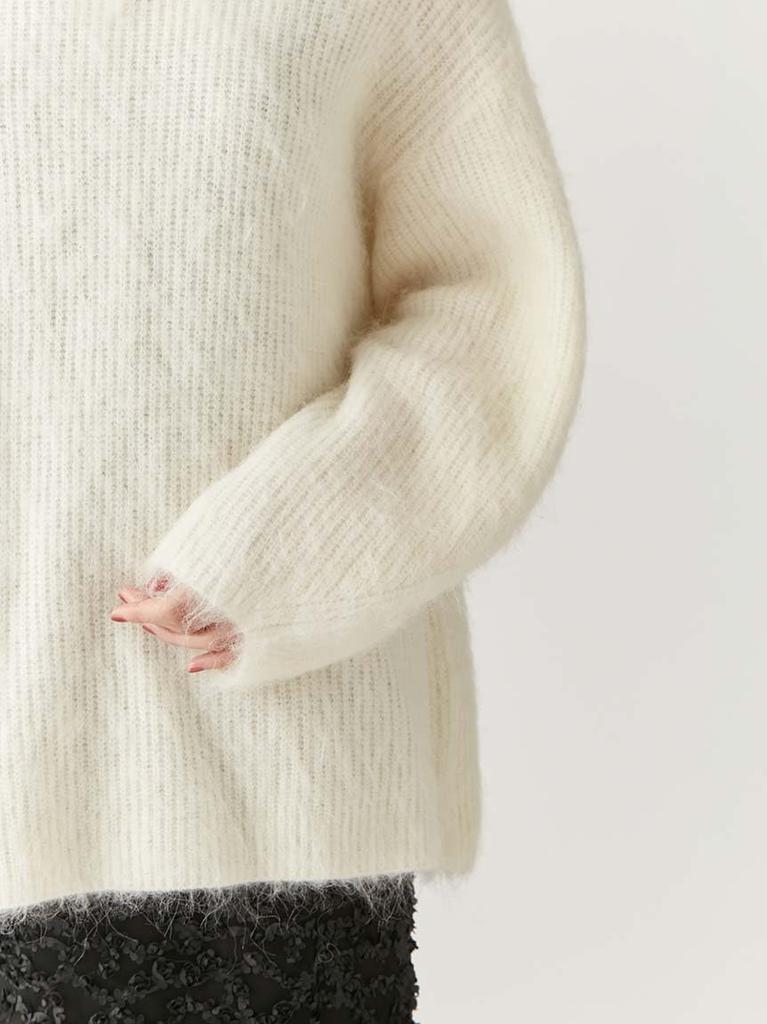 FRAY I.D. Thule Alpaca Loose Knit FWNT245092 Women's IVR