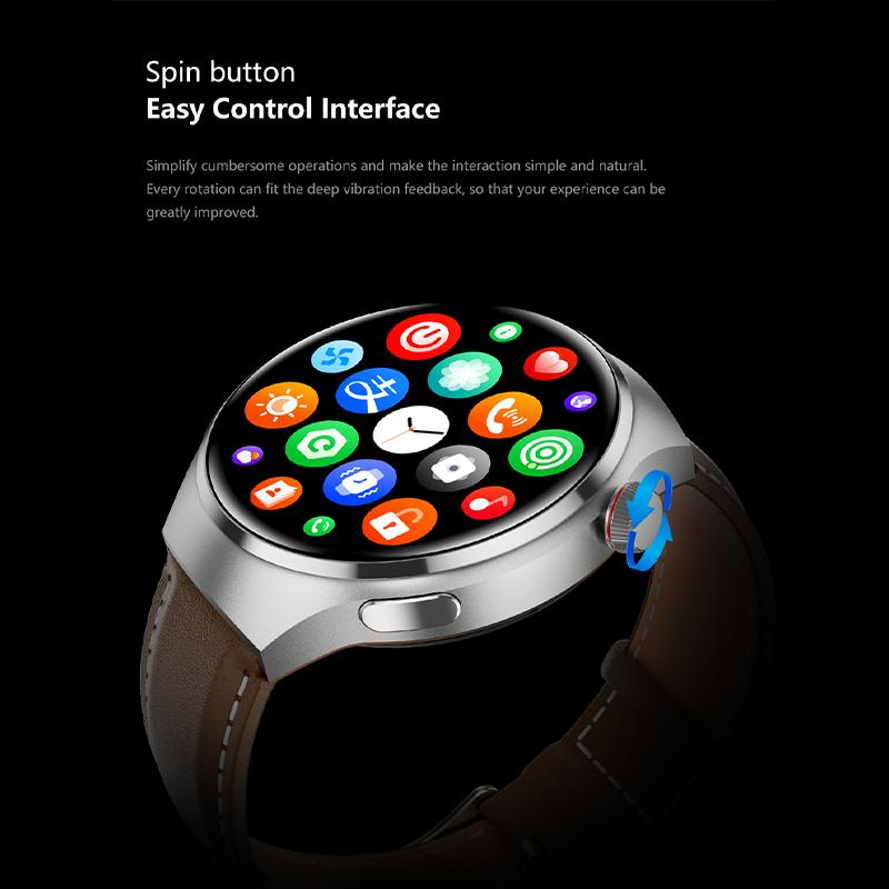 Смарт-часы NFC, мужские часы 4 Pro, AMOLED HD-экран, пульсометр, Bluetooth-вызов, IP68, водонепроницаемые умные часы, новинка 2024 года, GT4 Pro