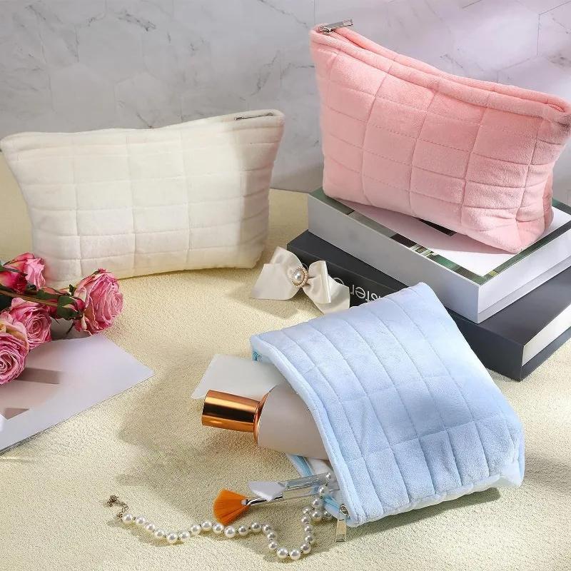 Travel Cosmetic Bag Case Makeup Storage Bag Purses Women Large Capacity Zipper Make Up Organizer Storage Bags