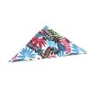Reptiles Triangular Hammock Colorful Flower Pattern Bearded Dragon Hanging Lounger with Suction