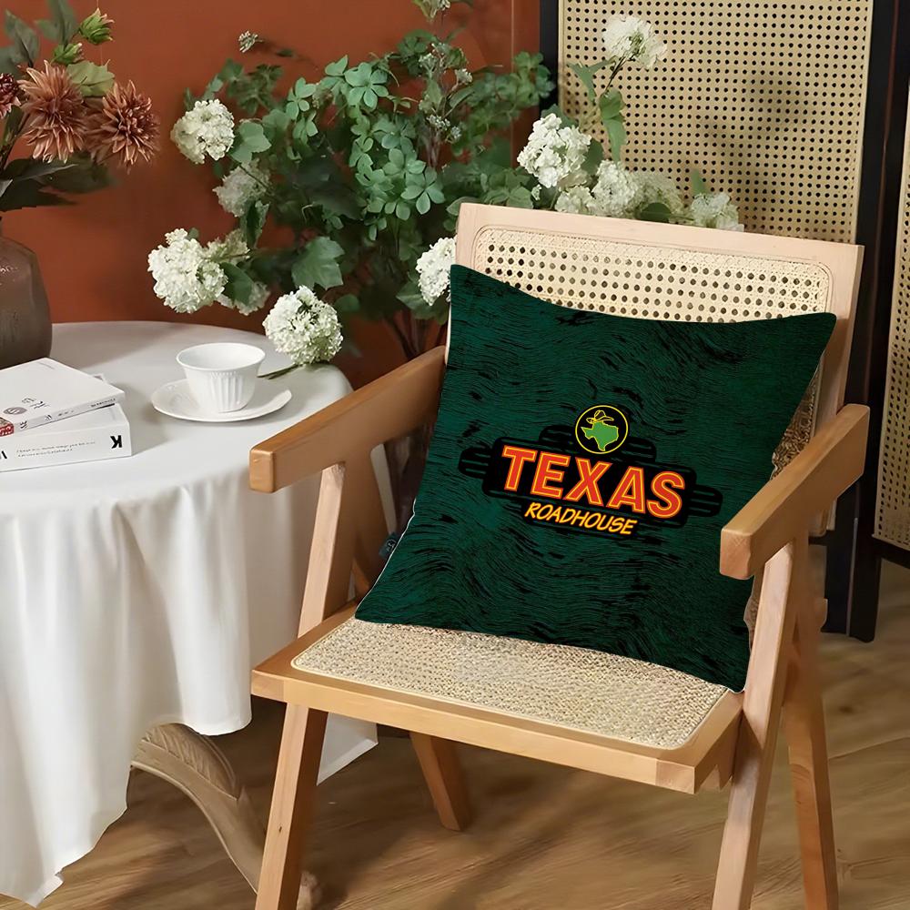 Наволочка T-Texas Roadhouse для гостиной, декоративная наволочка для дивана, простая домашняя, с принтом, легкая роскошь