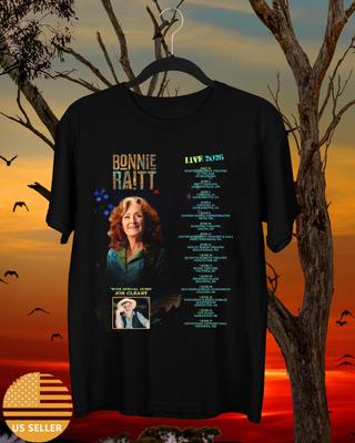 2026 US Canadian Tour Bonnie Raitt T Shirt Full Size S-5XL