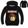 Roblox Cartoon Childrens Print Hoodie Sweater Long Sleeve Fashion Tops Pullover