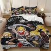 Cool Anime Death Note duvet cover and pillowcase, teenage and adult anime bedding set, bedroom gift for boys and girls