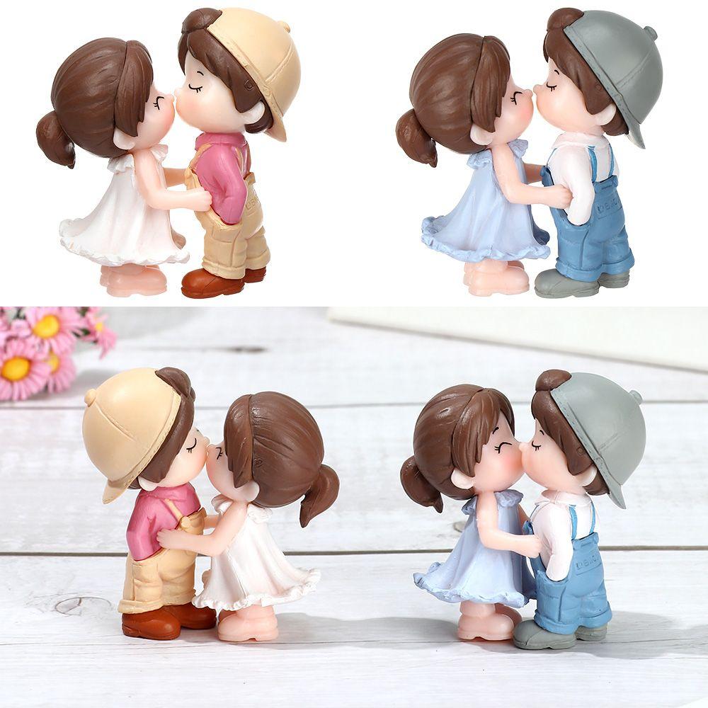 Gift Miniature Wedding Decorate Sweet Couple Figurines Anc Couple Ornaments