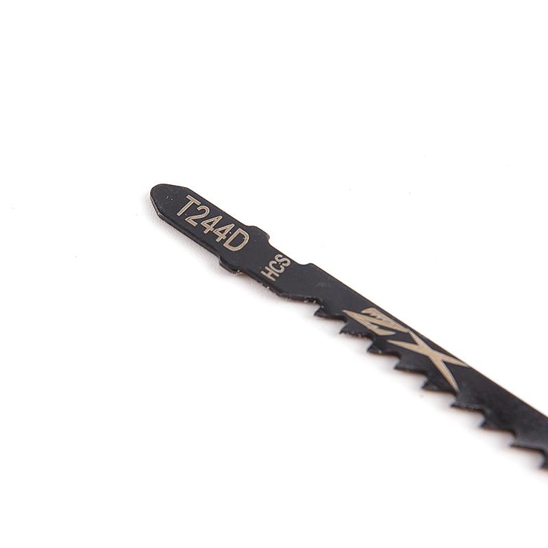 5Pcs/Set Hcs 6T Jig Saw Blades T244D/T344D For Fast Cutting Straight Cutting