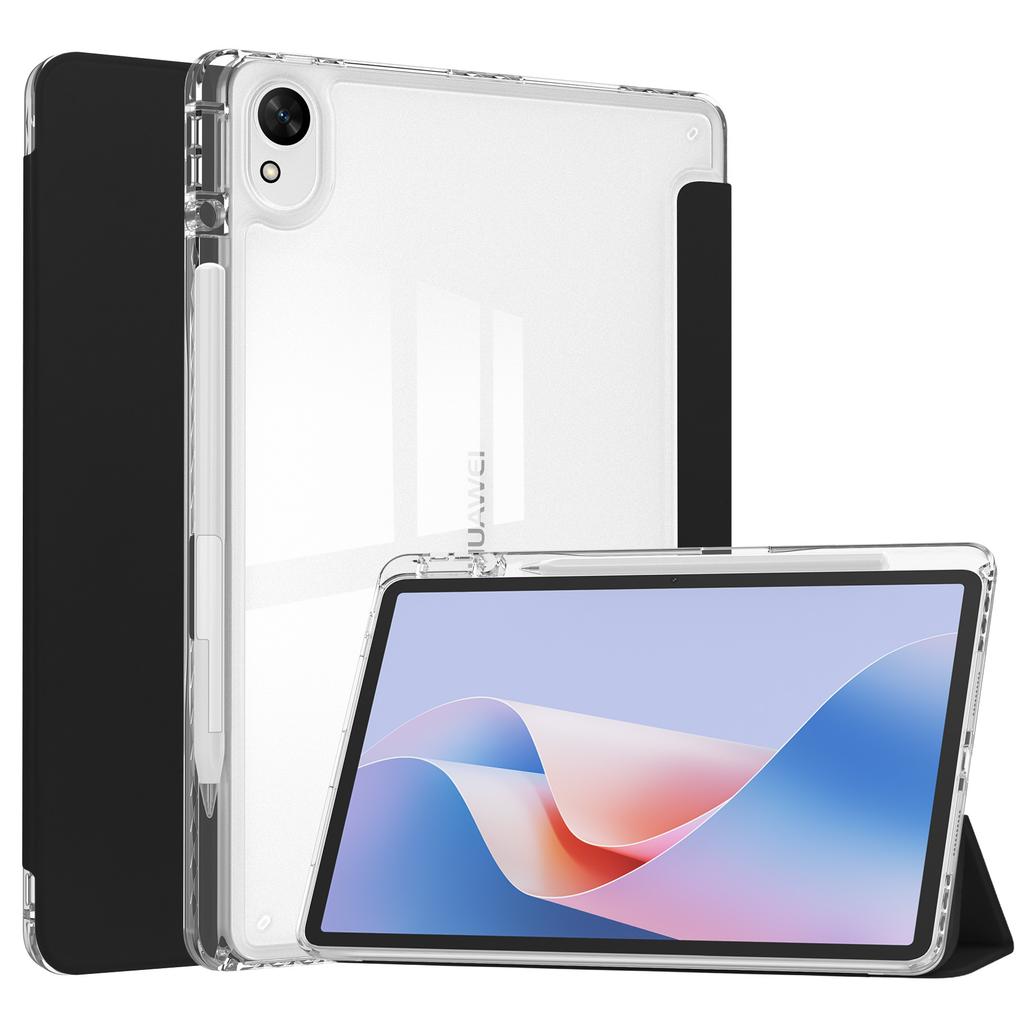 Чехол для Huawei MatePad 11.5 S Прозрачный Акриловый Кожаный Чехол для Планшета Поддержка Автоматического Сна/Пробуждения