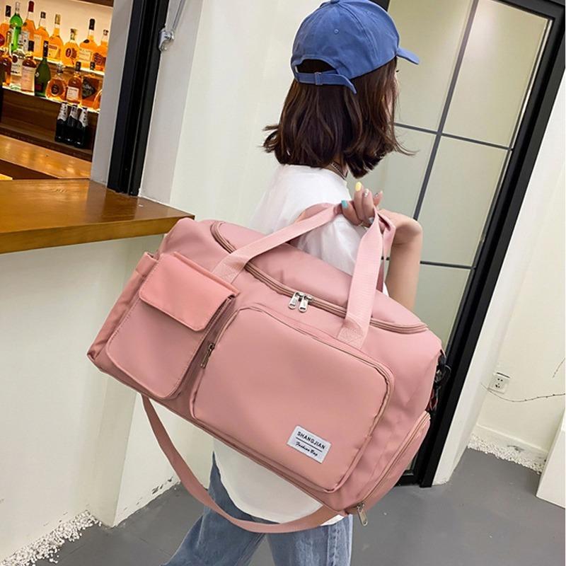 Мужская и женская дорожная спортивная сумка большой емкости, сумка через плечо, женская спортивная сумка для ручной клади