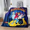 Cartoon (Futurama) print blanket. A warm and comfortable flannel blanket suitable for bedrooms, sofas, beds, chairs, picnics,