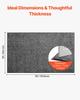 Front Door Mat, 1524 x 914 mm Commercial Floor Mat for Indoor and Outdoor, Industrial Entrance Carpet with PVC Backing, Heavy Duty Washable Entry Rug