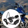 Мотоциклетное зарядное устройство для мобильного телефона, двойной USB-порт, пылезащитный чехол с проводом 1,5 м