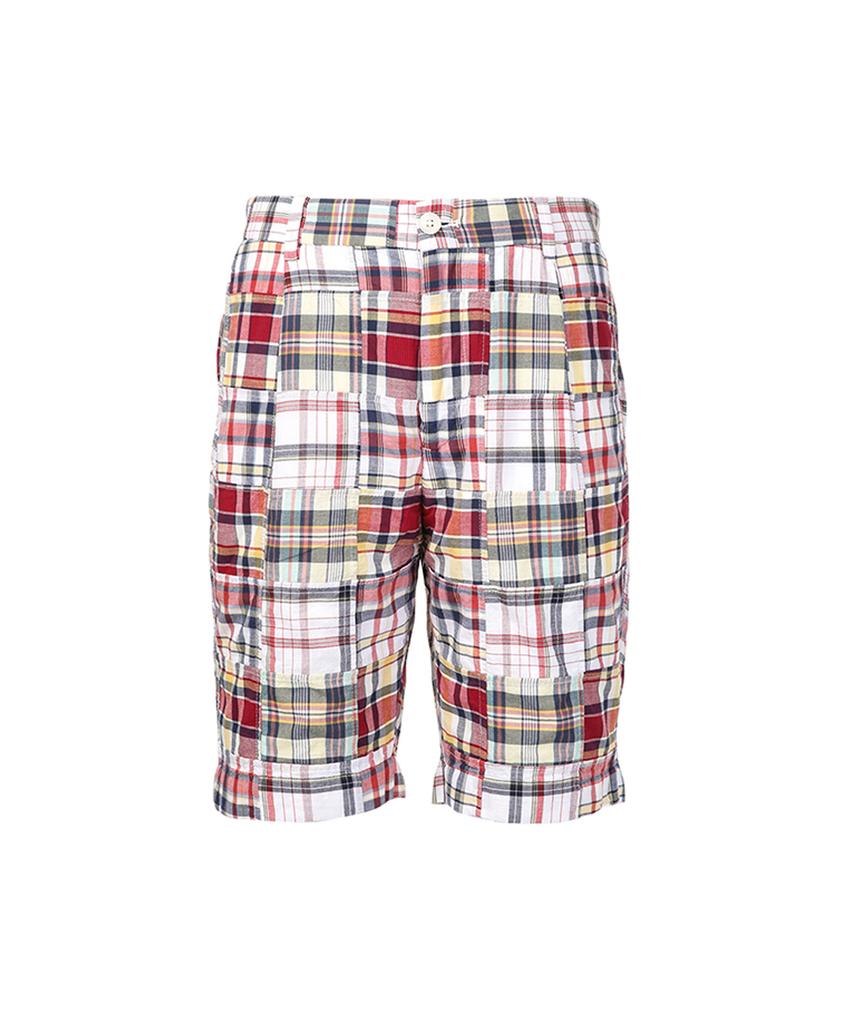 Шорты BROOKS BROTHERS с пэчворком в стиле Мадрас (красный) (Bbpsmf8356Dem)