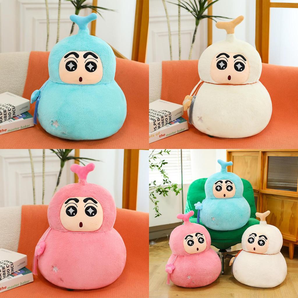 Crayon Shinchan Animal Plush Toy With Hulu Design And Pp Cotton Filling For Kids