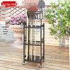 Movable Garden Tool Storage Rack for Household and Agricultural Tools