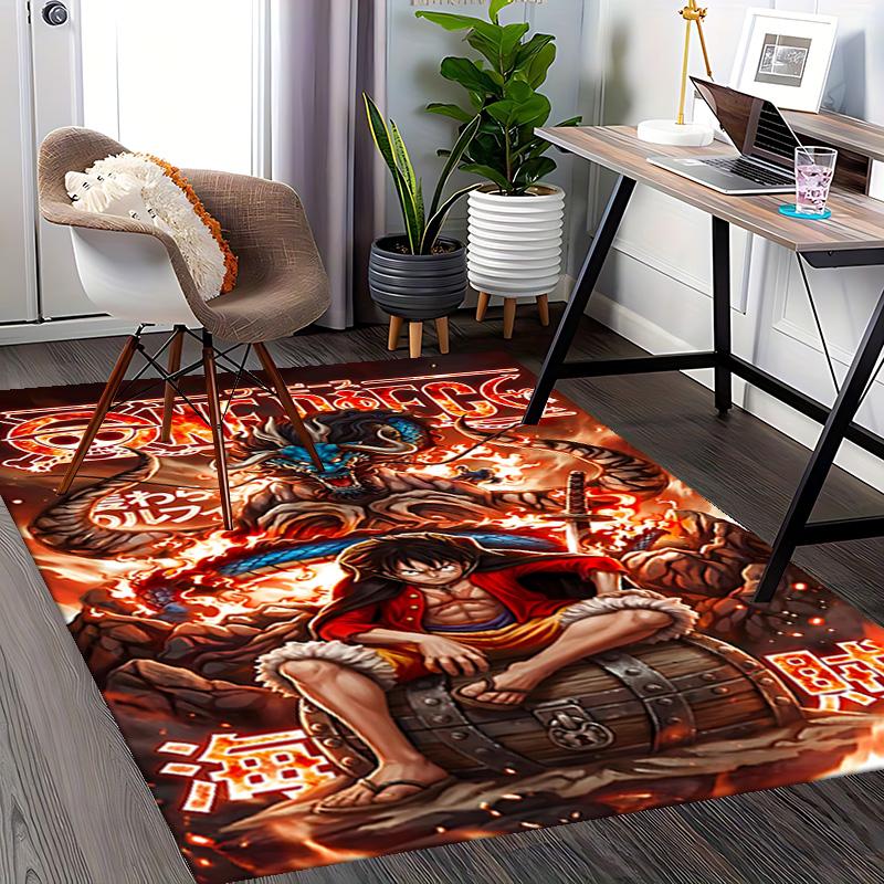 1pc Naruto Vs Pain Carpet Rug for Bedroom Living Room Decor Sofa Home Game Area Rug Non-slip Floor Mat. D7270114