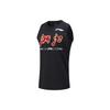 Баскетбольная майка Li Ning CBA Series Professional с логотипом команды Zhejiang, мужская майка, черная, AVST147-1
