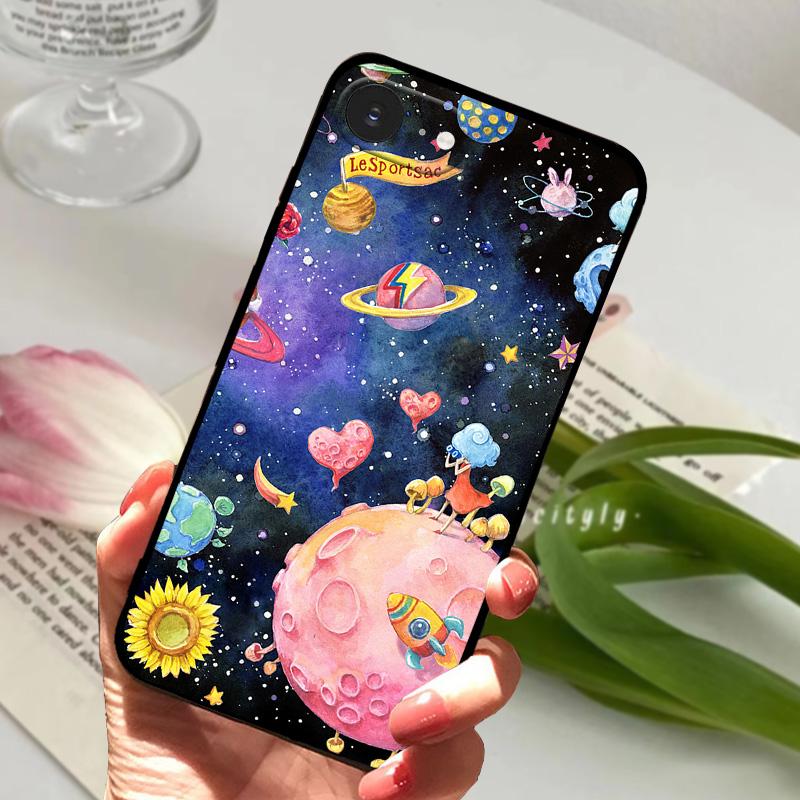For Apple iPhone 16e Case Cool Animals Soft Silicone TPU Phone Cover For iPhone SE4 Back Covers Bumper Protector Fundas Bag Para