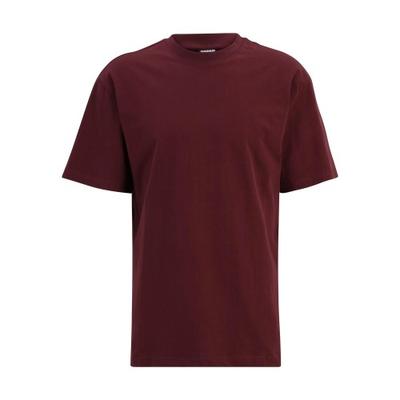 Мужская однотонная футболка удлиненного кроя Urban Classics
