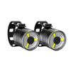Bicycle Aluminum Alloy Gemstone Tail Lights Front and Rear Lights, Riding Kits, LED Highlights, Helmet Lights, Brake Warning Lights