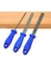 3 Pieces Wood Rasp File Set Alloy Steel Woodworking File, Round, Flat, Semi-Round, File Tools for Woodworking