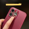 Apple 16promax Leakage Mark Magnetic Suction Phone Case Apple 15 Original 14 Lens Film Soft Edge Cover