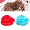 1Pc/2Pcs Heart Cake Pan 8 Inch Silicone Nonstick Heart Cake Molds