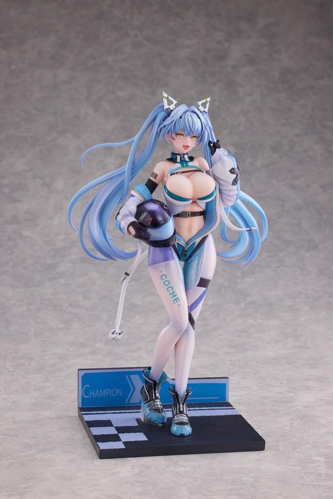 Фигурка из ПВХ и АБС масштаба 1/7 "Мотоциклистка Айла" по оригинальной иллюстрации Мишне