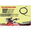 TRX 450 Rear Hand Brake Cable Replace For Honda Foreman 450 400 TRX 450 TRX450ES TRX450FE TRX450FM TRX450S Trx400 1998-2004