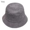 Corduroy Bucket Hat Soft Panama Hat Outdoor Sun Cap  Men Women