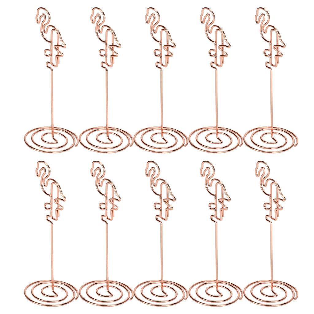 10 шт. зажим для сообщений, настольные карточки, металлические, настольные, фото, заметка, картинка, домашний бизнес, товары для творчества