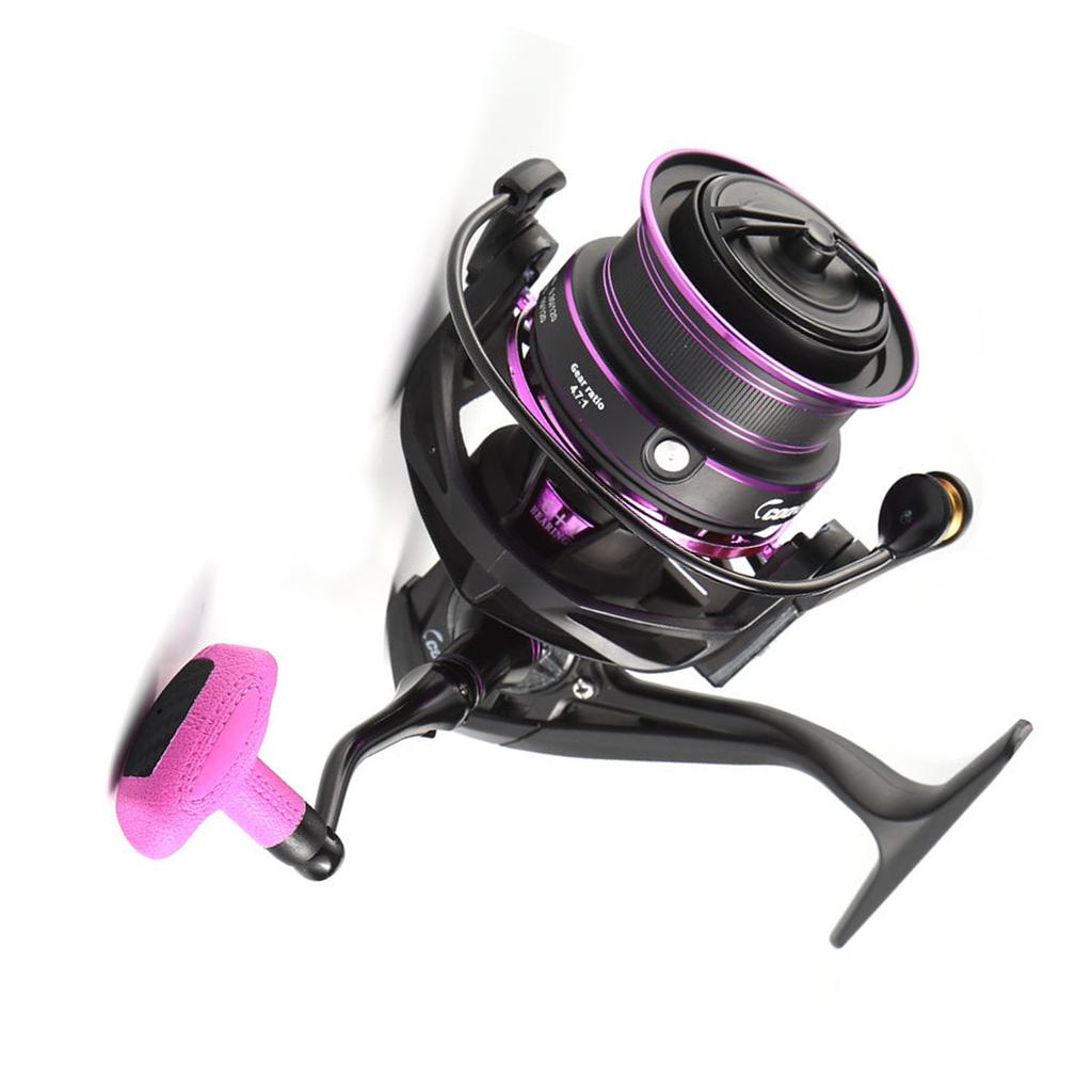 Вращающаяся катушка для соленой воды. Прочные металлические вращающиеся катушки для рыбалки со сменной ручкой FD8000S