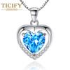 Кулон в форме любви Простой темперамент, ожерелье любви Кулон "Вечное сердце"