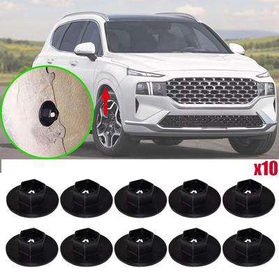 10 шт. Заглушка для брызговика колесной арки для Hyundai Accent Elantra Touring Equus Kona Santa Fe Genesis Coupe, новая