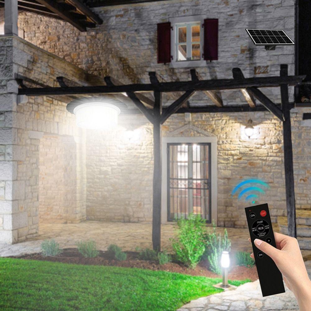 Solar Powered Solar Pendant Light 244 LED Outdoor Solar Lights Courtyard Sensing Lamp Gazebo