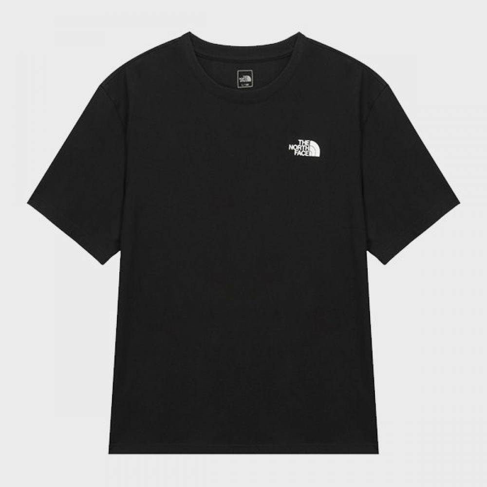 The NorTh Face Men S CoTTon baSic ShorT Sleeve T ShirT Blk nT7uS03a
