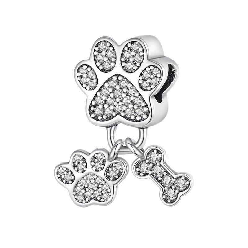 New Copper Scorpion Panda Elephant Monkey Dog Charm Bead Fit For Original Bracelet Necklace Diy Women'S Boutique Jewelry