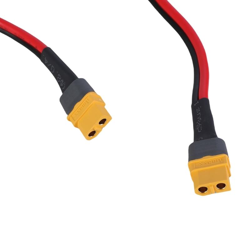 1PC XT60 Female to Female Plugs Extension Cable Leads Silicone Wire 12AWG Silicone Wire for RCs Battery Motor