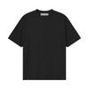 Мужская футболка Fear of God Essentials Вышитая базовая футболка Винтажный черный