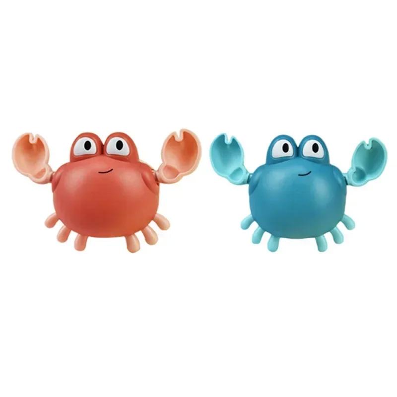 Bath Playthings Cute Swimming Clown Fish Bath Toy ideal for Toddlers Floating Wind Up Playthings ideal for Boy Girl Latest Born Infant Bathtub Baby