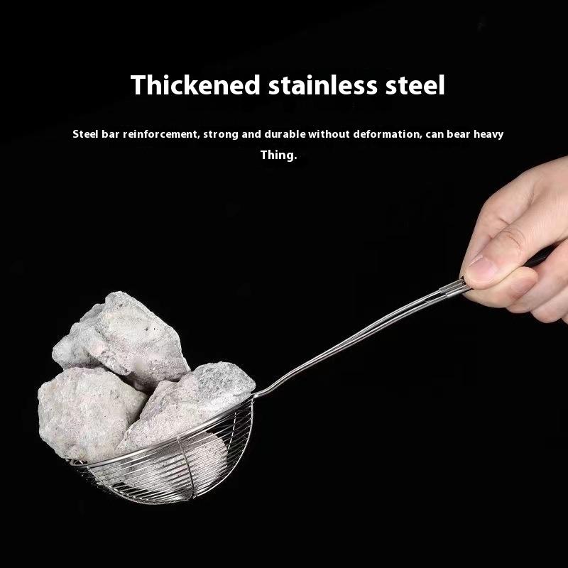 Ложка для тапиоки, Сито для тапиоки, Сито для боба, Нержавеющая сталь, Принадлежности для молочного чая, Стальная кухонная подвесная утварь