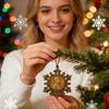 Final Cent Memorial Snowflake Ornament Historical US Cent Legacy Commemorative Ornament Vintage-Style Last Penny Keepsake for Collectors History