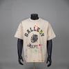 Mens Loose Fit Cotton T-Shirt With Colorful Cartoon Print Casual Short Sleeve Tee Youth